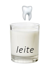 Dente avulsionado no copo de leite — como guardar dente que caiu